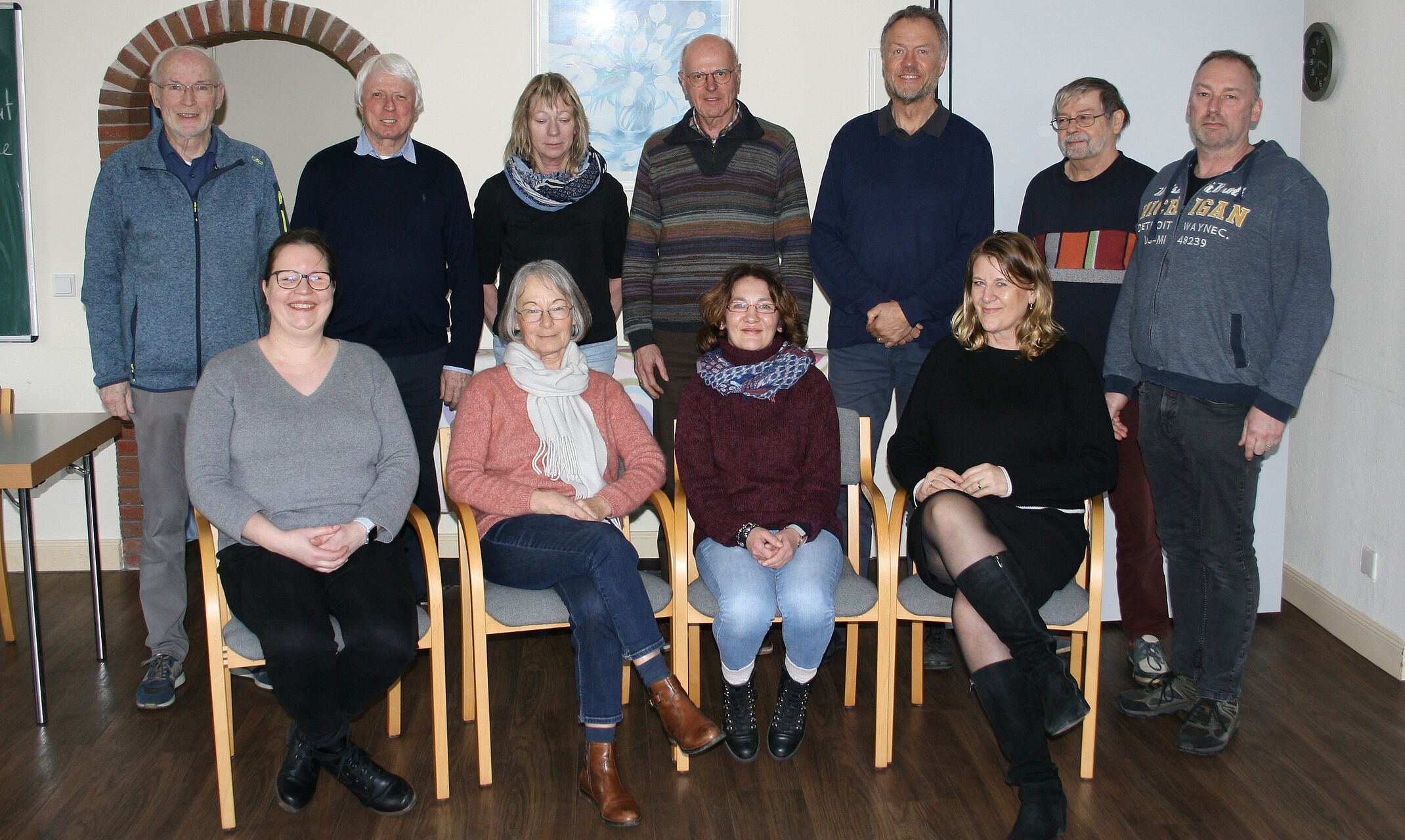 Gruppenbild der Teilnehmenden vom ersten Seminar im Projekt Museumslandschaft