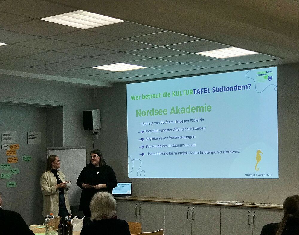 Präsentation der Kulturtafel im DörpsCampus Klixbüll