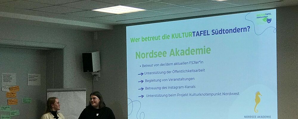 Präsentation der Kulturtafel im DörpsCampus Klixbüll